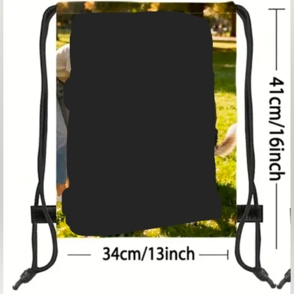 Helluva Boss Drawstring Bookbag Backpack! New Fanmade - Picture 2 of 6